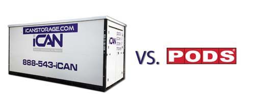 iCan Storage Containers vs. PODS®: Finding The Perfect Storage Solution